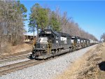 NS 7149 leads 23 other GP60's and train 213 